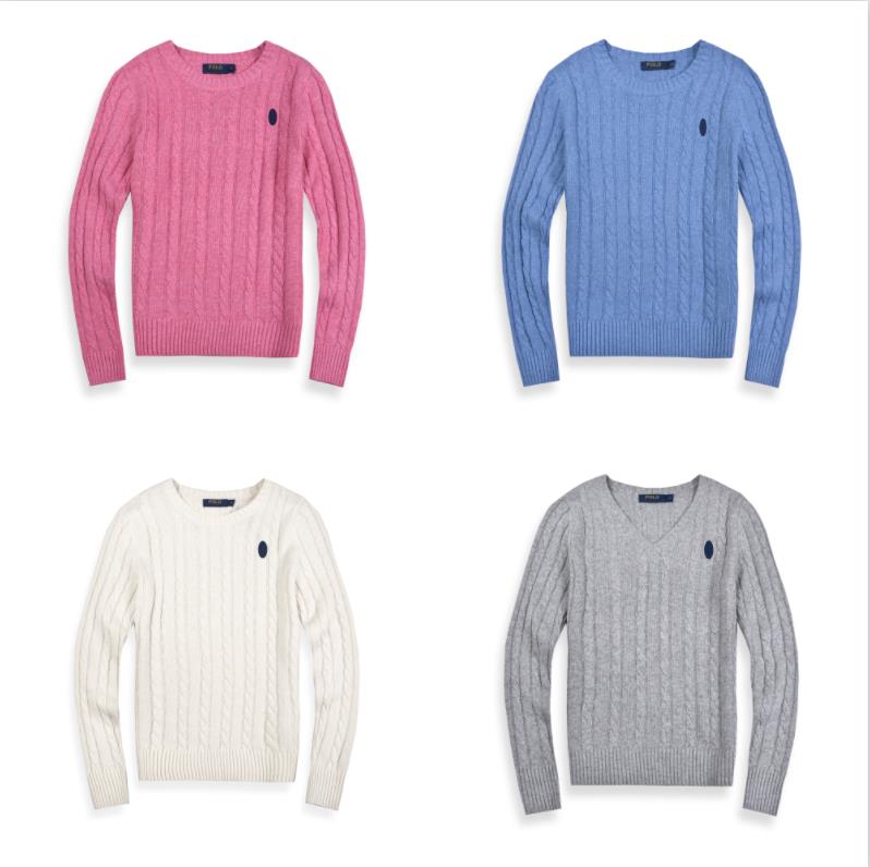 

Embroidery V-neck Womens Knits Round neck and Sweater Designer Luxury Ralphs Polos Classic Coat Fashion RL Small Horse Logo Knitwear Laurens Button Knitting
