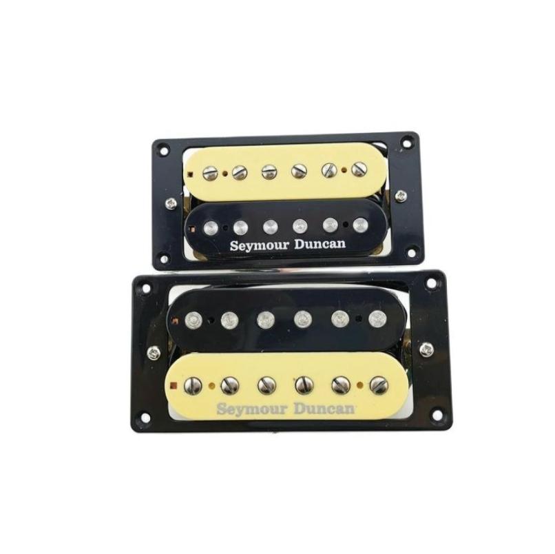 

Seymour Duncan SH1n Neck SH4 Bridge Rhythm Humbucker Electric Guitar Pickup Zebra Black 4c Shielded8279134