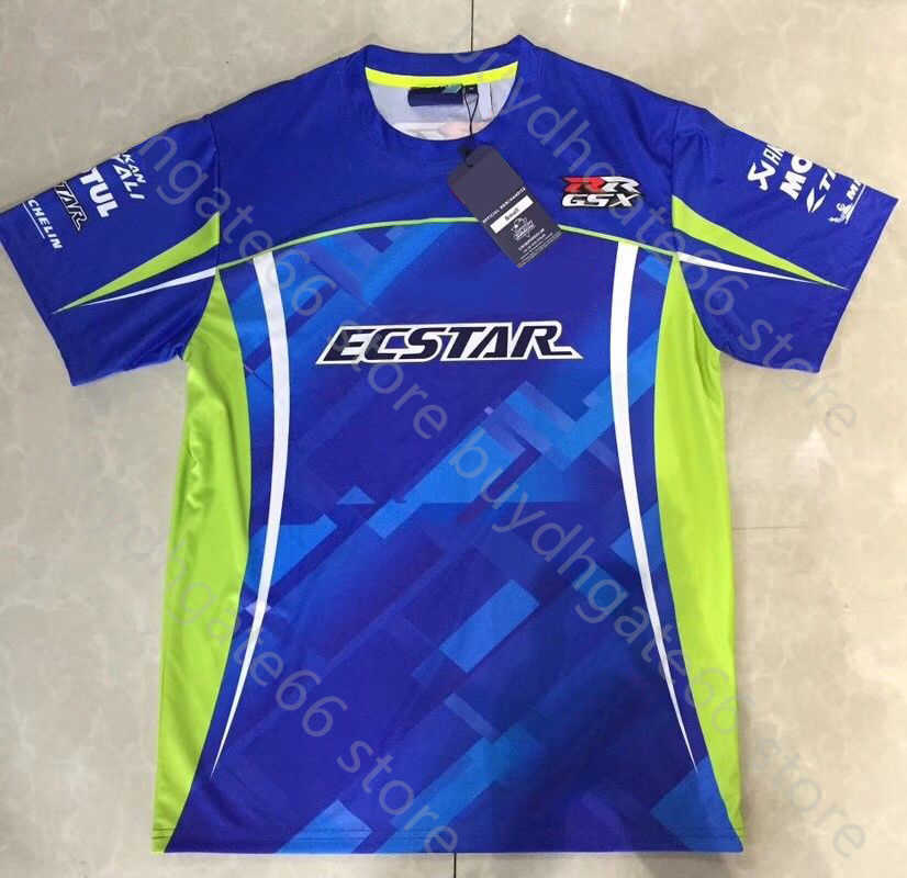 

Men' t Shirt 2023 New Style Team Racing Fashion Casual Jersey for Riding Off-road Clothes Blue Green Summer Quick-dry, Blue2