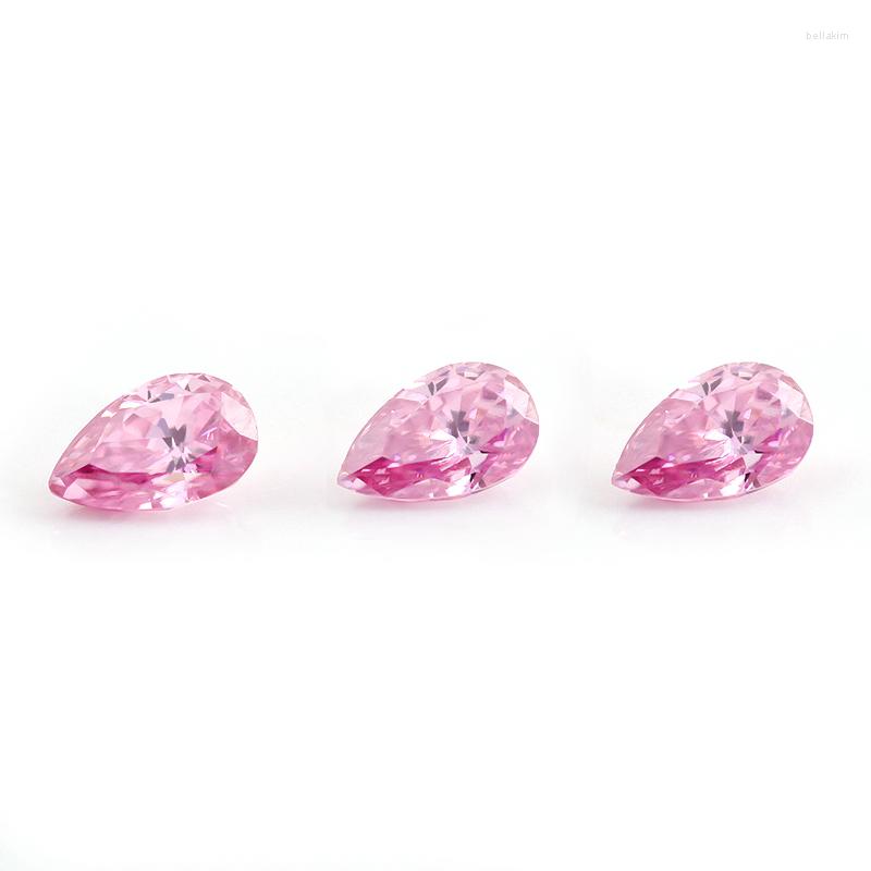 

Loose Diamonds Wholesales 2ct 7x10mm Pink Diamond Colored Moissanite VVS 3ex Cut Pear With Certificate For Earrings Gold Ring