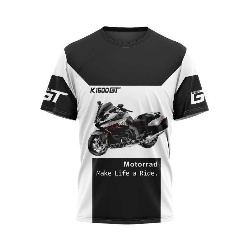 

Men's t Shirt 2023 New Style for K1600 Gt Sport Tourer Motorsprot Ride Motorcycle Motorrad Racing Team Quick Dry Do Not Fade, Silver