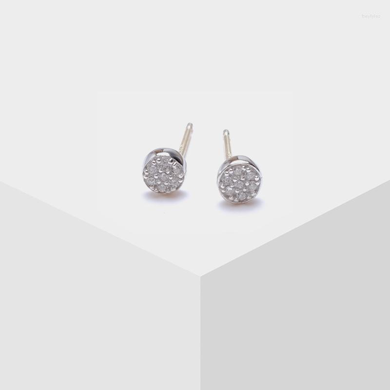 

Stud Earrings Amorita Boutique Round Full Drill Design Fashion Small