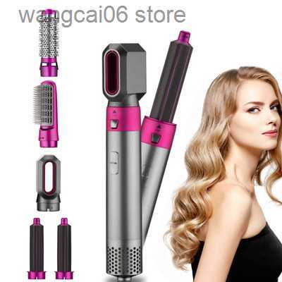 Hair Curlers Straighteners New five in one hot air comb hair dryer multi-functional modeling comb straight curl dual-purpose T231120-image-922199922