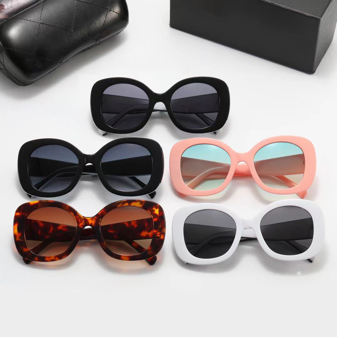 

Luxury designer sunglasses womens and mens classic assessories platic and colorful glasses fahsion letter eye protect