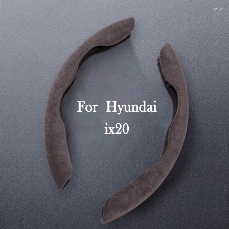 

Steering Wheel Covers For Ix20 Car Styling Genuine Suede Accessories