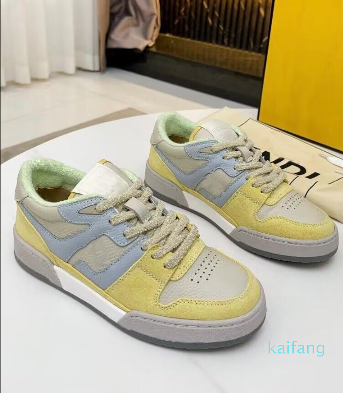 

Sneakers Shoes Men Rubber Sole Suede Leather Low Top Skateboard Walking Logo-embossed Side Comfort Fabric Leisure Flats EU38-46