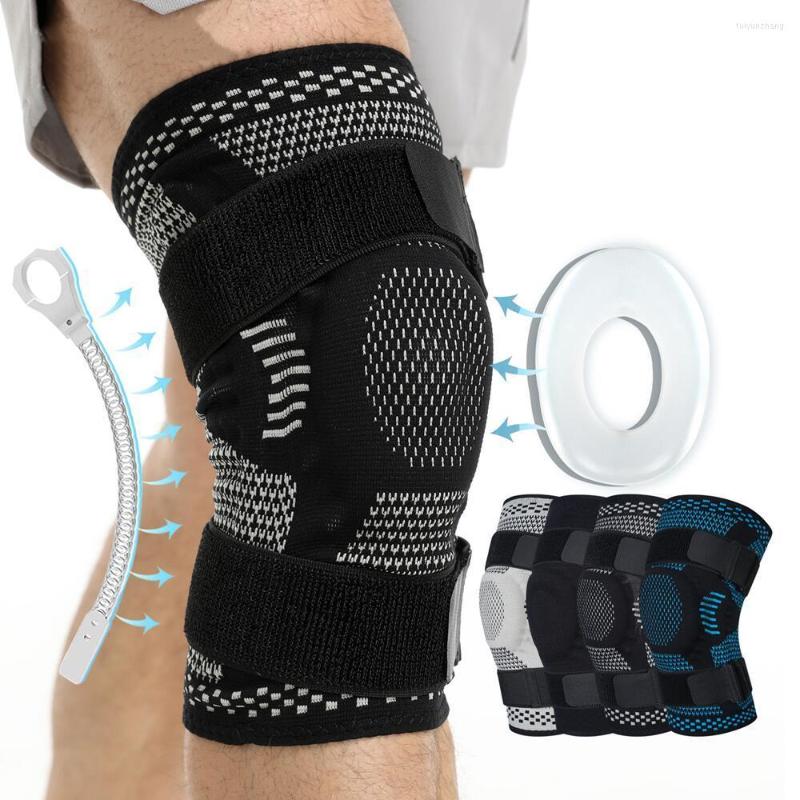 

Knee Pads 1PC Sport Kneepad Pad Brace Support Compression Sleeve For Basketball Volleyball Joint Pain Relief Men Women, Blue
