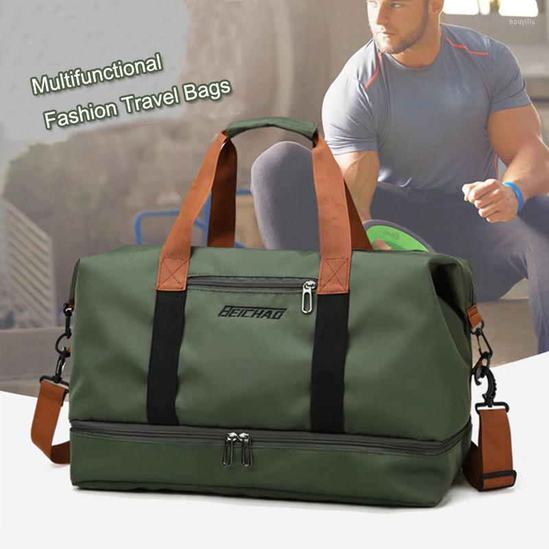 

Outdoor Bags Dry And Wet Separation Large-capacity Travel Bag Fashion Handbag Light Storage Business Trip Student Luggage