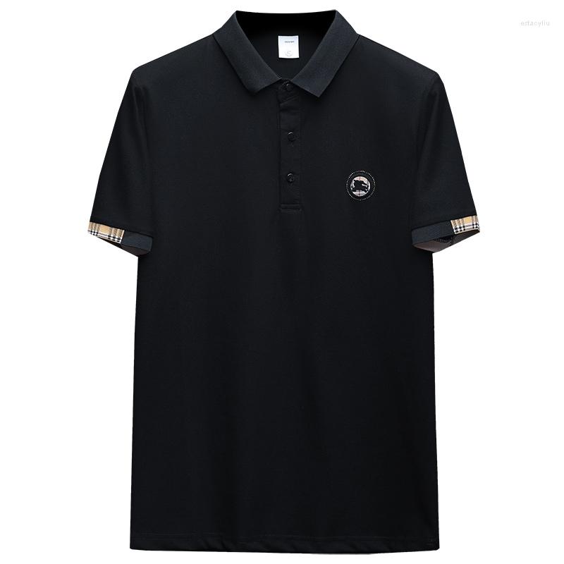 

Men's T Shirts Men's Spring Summer Casual Fashion Short-Sleeved T-Shirt Loose Turn-down Collar Solid Color, Sky blue