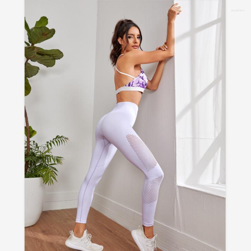 

Active Pants Women's Hollow Yoga Breathable Sports Carry Fitness, Pants orange