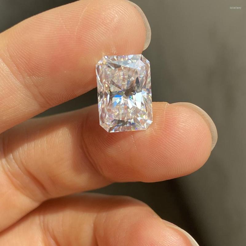 

Loose Diamonds Meisidian 10X12mm 6 Karat D VVS1 Radiant Moissanite Diamond Price Per Carat Engagement Ring Making