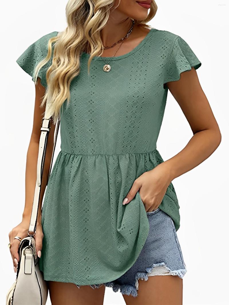 

Women's Blouses Summer Elegant Women And Tops 2023 Fashion V Neck Short Office Work Lady Shirt Plus Size Casual Blouse, White