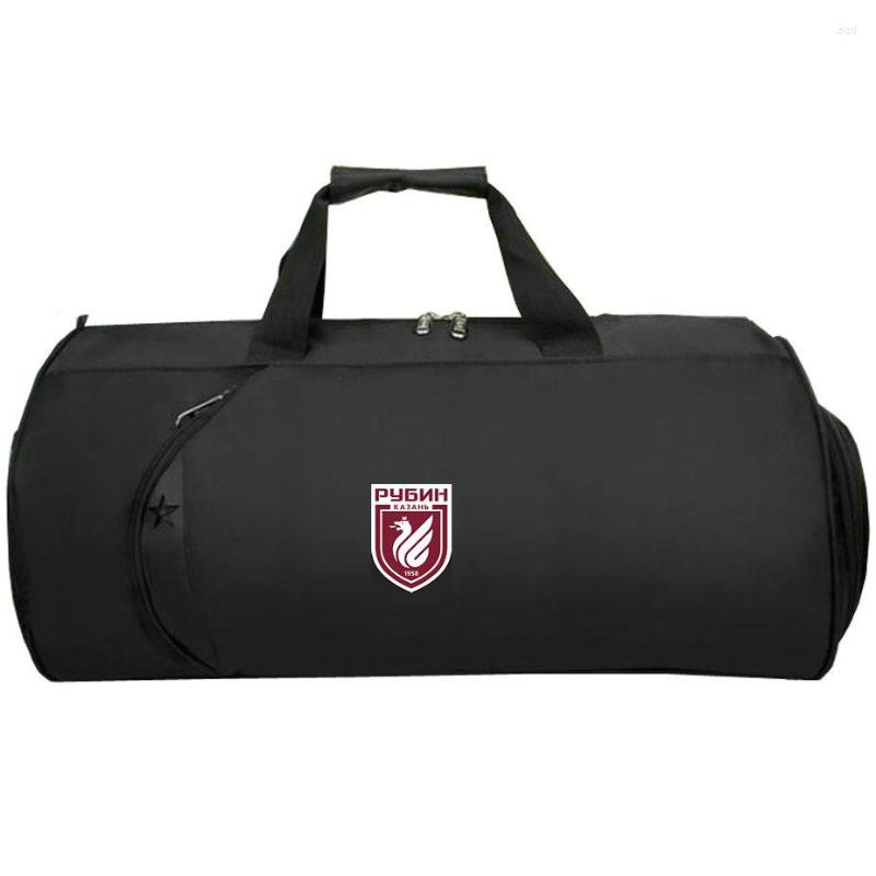 

Duffel Bags FC Rubin Kazan Bag 1958 Sport Team Tote Travel Train Sling Pouch Handle Trip Duffle Print Luggage, Black