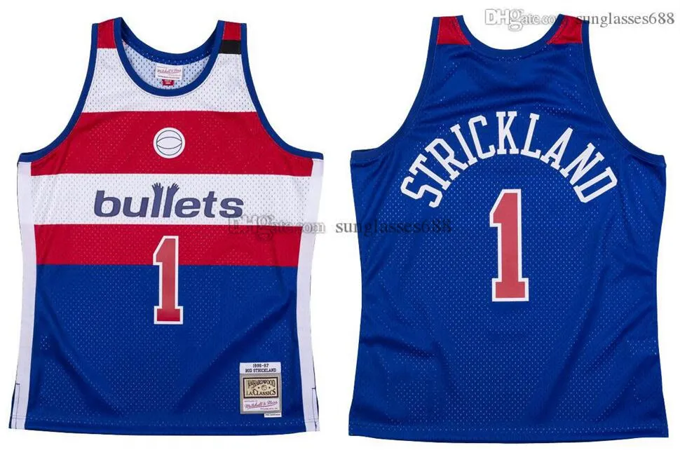 

Stitched Rod Strickland Jersey -6XL Mitchell & Ness 1996-97 Mesh Hardwoods Classics retro basketball jerseys Men Women Youth