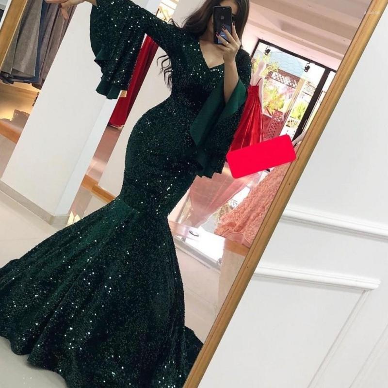 

Party Dresses Prom Evening 2023 Woman Night Celebrity Mermaid Long Dress Elegant Plus Size Arabic Formal Gown, Same as image