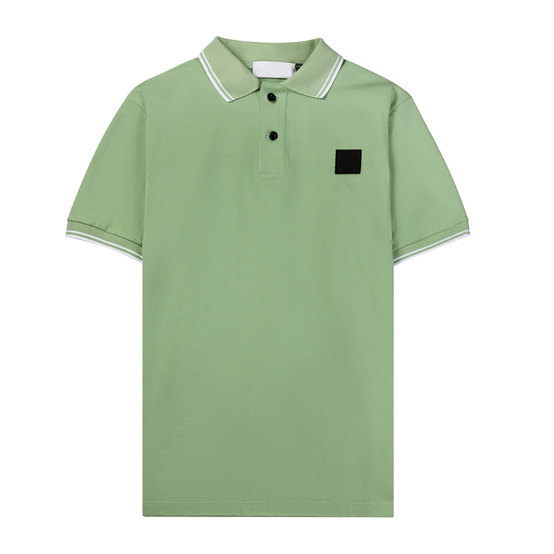 

quality Polos brand high designers shirt stone polo shirts cotton material island polos 5ESR, Lihgt green