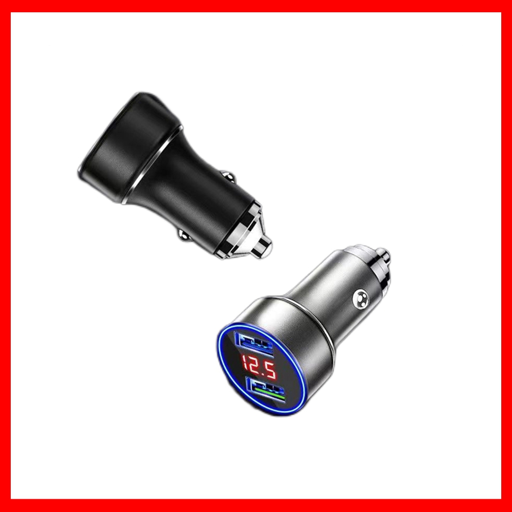 

120W Fast Car Charger USB Quick Charging for iPhone 14 13 12 11 Pro max Accessories Samsung Xiaomi Cellphone with LCD Display Car-Charge Car-Charger Charging Quick, Same as the photo