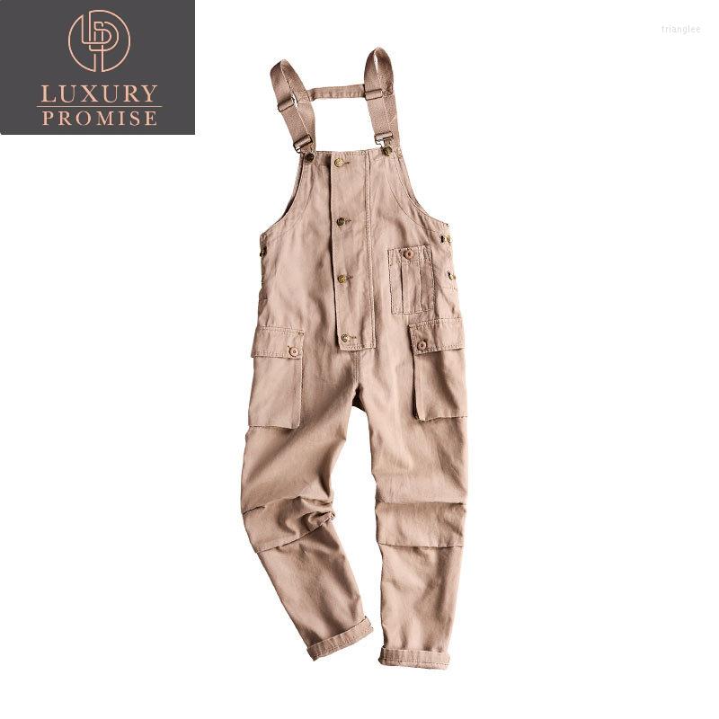 

Men' Pants Jumpsuit Casual Romper 2023 Joggers Loose Bib Streetwear Fashion Solid Color Suspenders Men Overalls, Dark grey