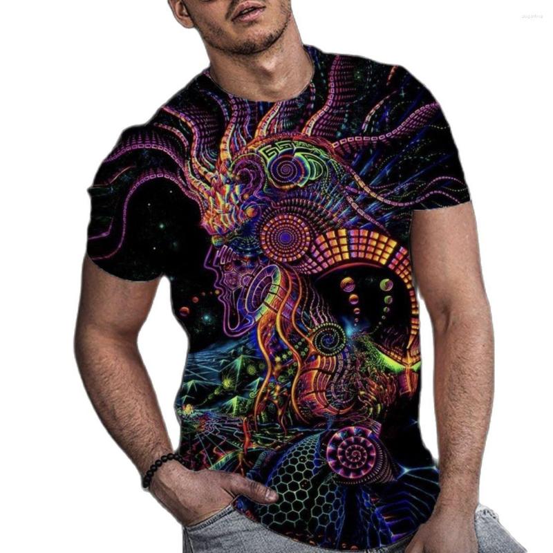 

Men's T Shirts Vintage Cthulhu Shirt For Men 3d Printed Men's Horror Crew Neck Short Sleeve Oversized Tops Tee Homme Camiseta, Cthulhutx-2