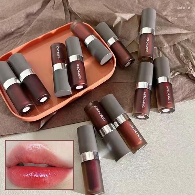 

Lip Gloss Moisturizing High Water Glaze Waterproof Long Lasting Non-stick Cup Red Tint Lipstick Women Beauty Makeup Cosmetic, 04