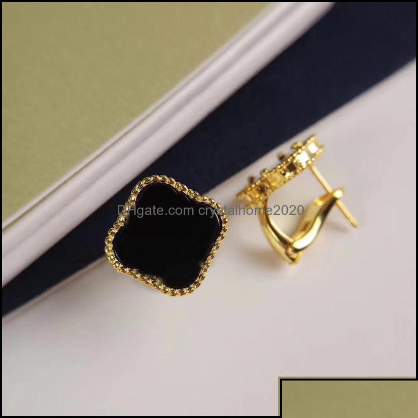 

Stud Earrings Jewelry Luxury Designer Love Earring Cleef Gift Party Clover Screw Wedding Van Couple Fashion Cart Dhqvp Drop Delivery Dhglo