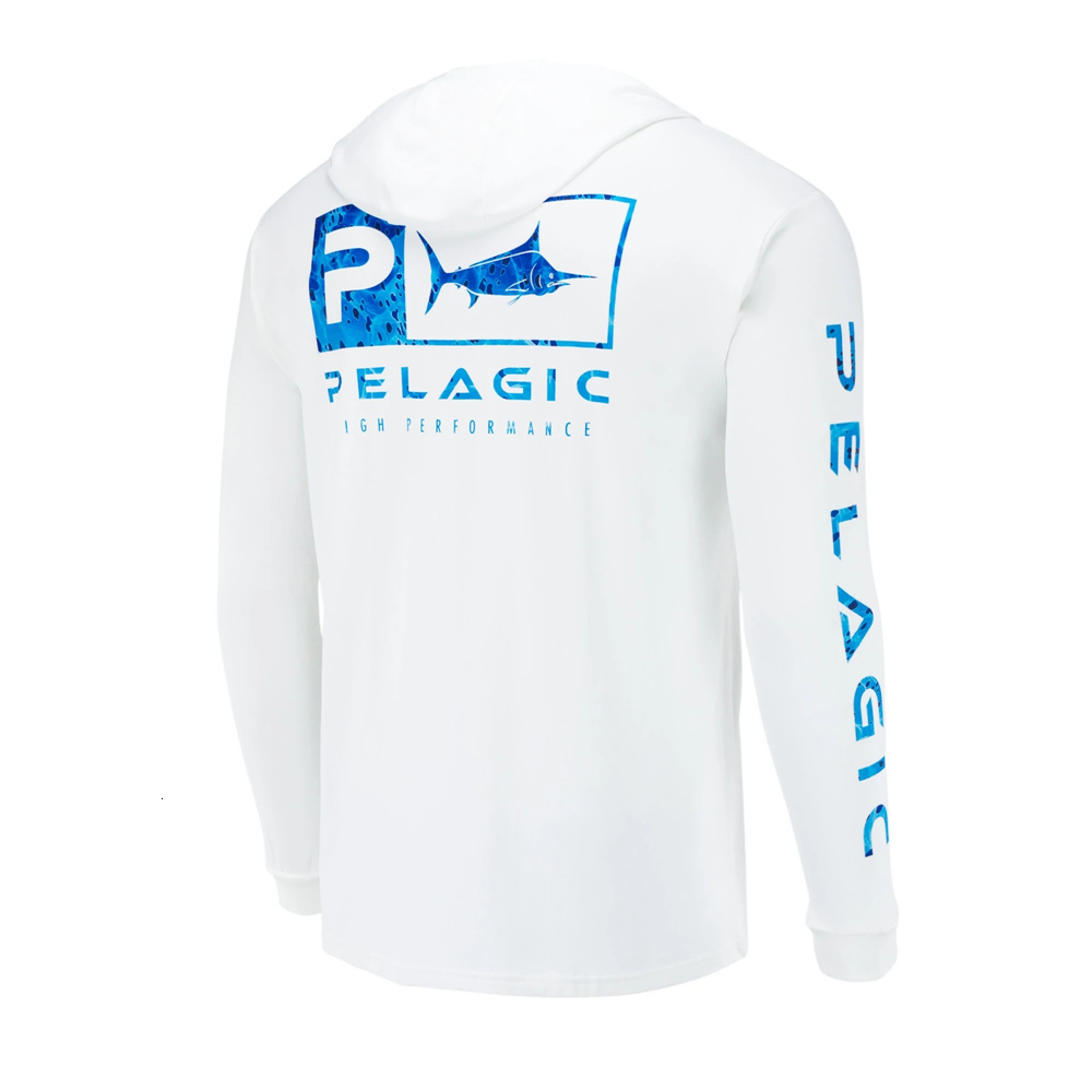 

Outdoor T-Shirts Pelagic Gear Fishing Apparel Summer Outdoor Men Long Sleeve T Shirt Fish Shirt Sun Protection Breathable Hooded Angling Clothing 230419, 13