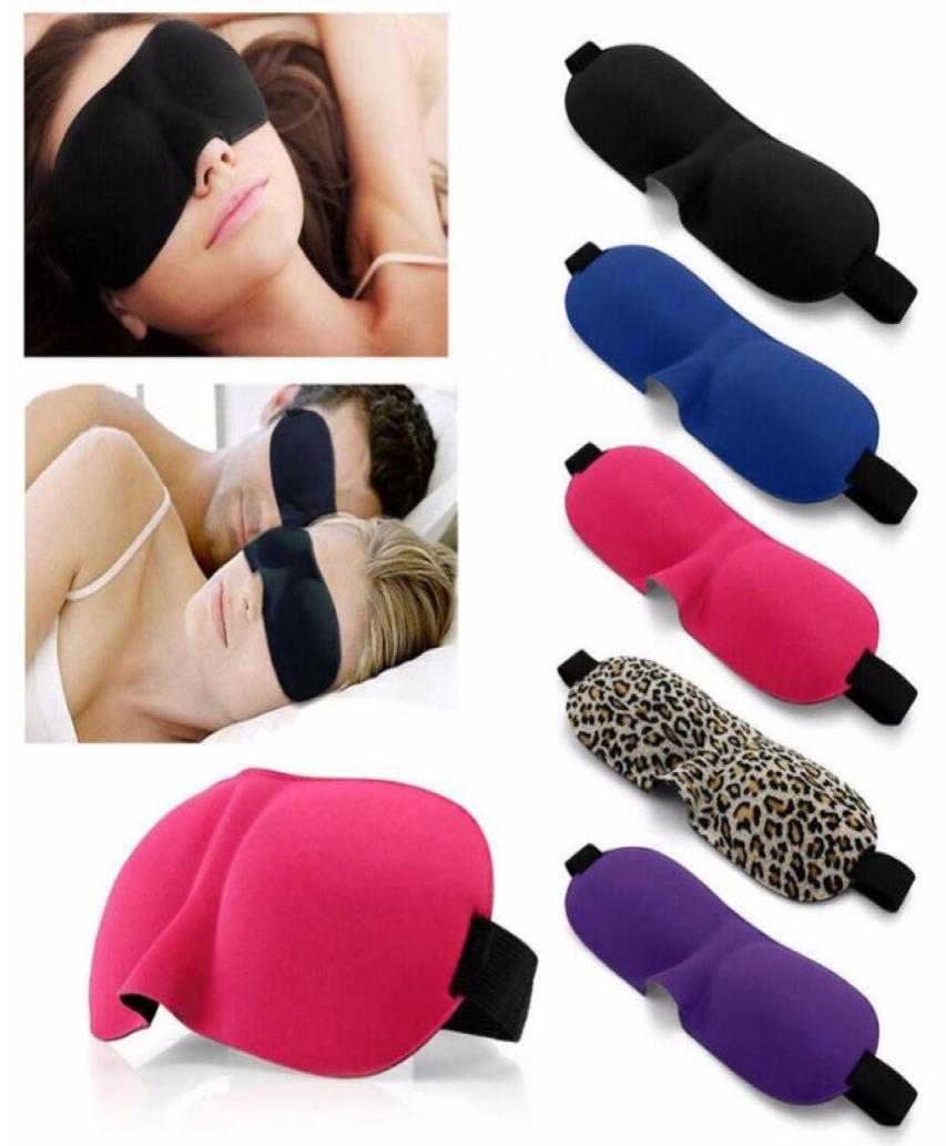 

New 3D Eye Mask Shade Cover Rest Sleep Eyepatch Blindfold Shield Travel Sleeping Help Eyeshade9715491