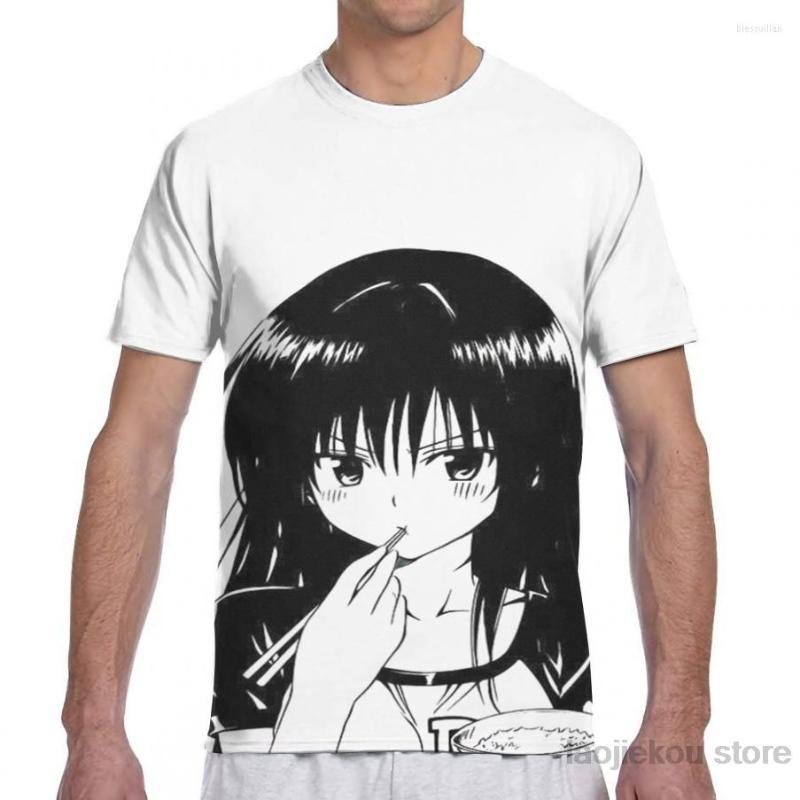 

Women's T Shirts To Love Ru - Yui Kotegawa Men T-Shirt Women All Over Print Fashion Girl Shirt Boy Tops Tees Summer Short Sleeve Tshirts