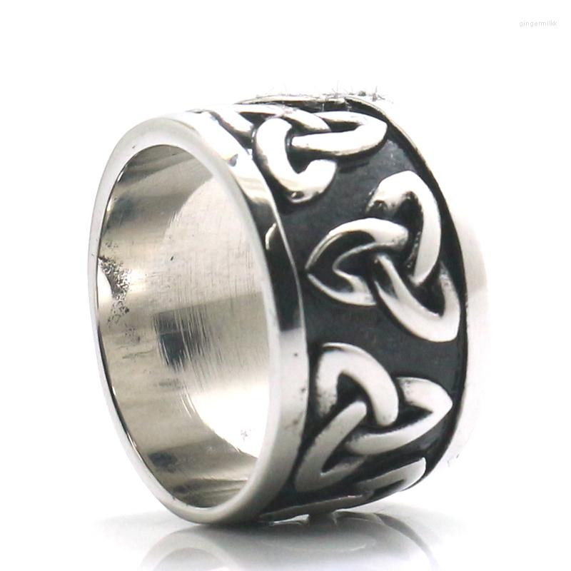 

Cluster Rings 15mm Unisex 316L Stainless Steel Cool Punk Gothic Vikings Vintage Ring