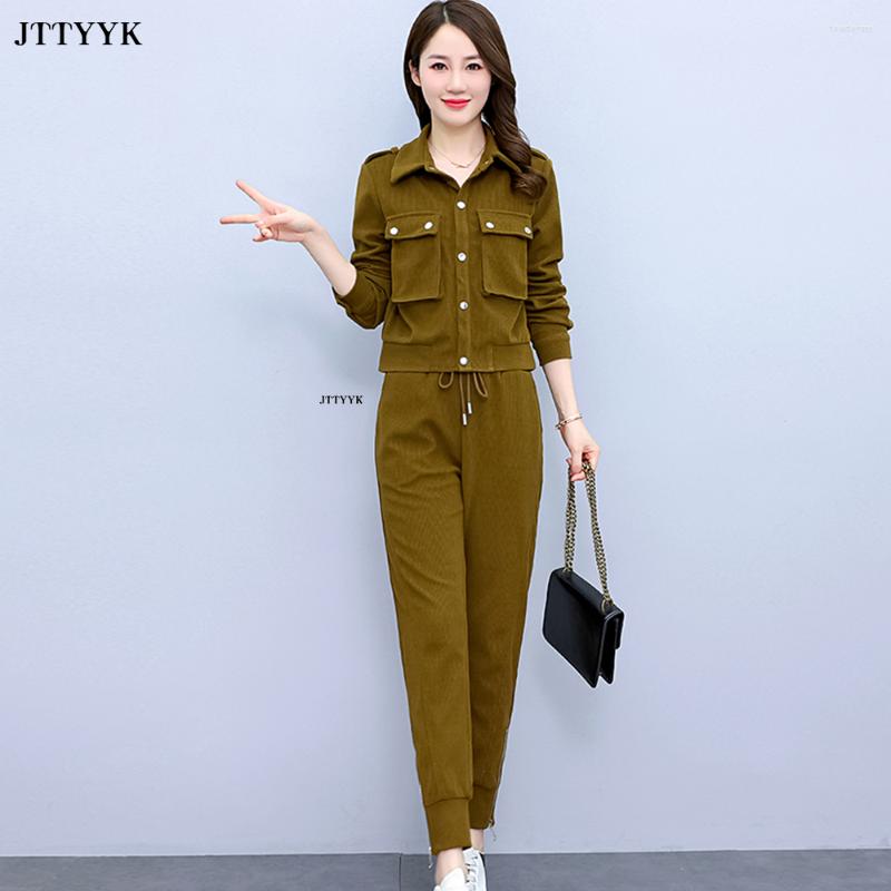 

Women's Two Piece Pants Fashion Chenille 2-Piece Outfit Set Womens 2023 Spring Autumn Long Sleeve Coat Top Casual Two-Piece Sportswear, Rose red