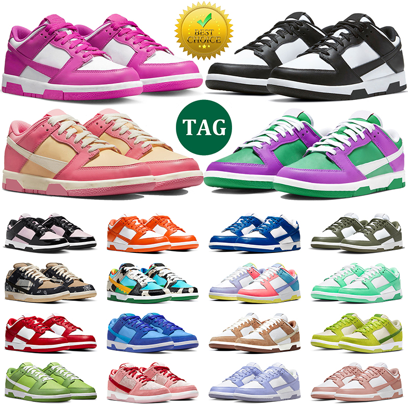 

Men women Reverse Joker low running shoes Strawberry Peach Panda White Black Grey Fog UNC Coast Medium Curry Active Fuchsia Triple Pink GAI mens trainer sneakers, Color # 6