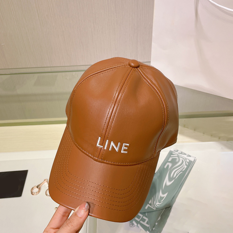 Baseball Cap Designer Hat Caps Fashion Streets Casquette Luxe Leather Featuring Men Designers Sunshade Casquettes Dust Bag C Fashion Women Hats C-image-927199166