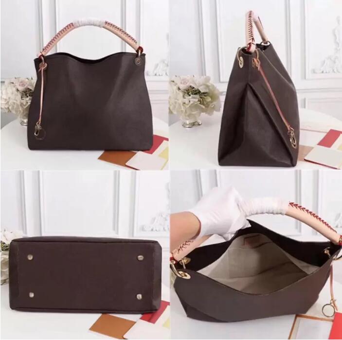 

Newset Fashion Bags Embossing Flowers Shoulder Bag Evening Luxury Designers Woman Handbag Messenger Bag Canvas Artsy Cowhide Leather Women M40249