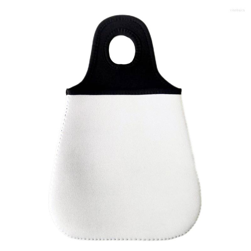 

Shopping Bags 20pcs Sublimation DIY White Blank Neoprene Car Storage Bag