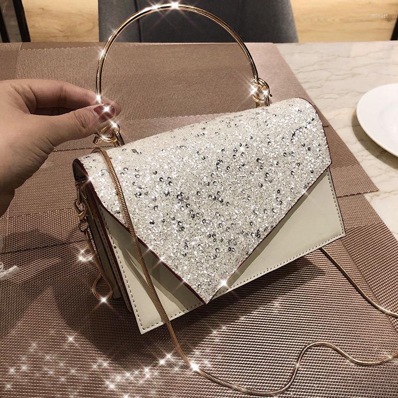 

Shoulder Bags Fashion Shiny Small Handbags Designer Lady Bag PU Leather Crossbody For Women Luxury Cross Body, Black