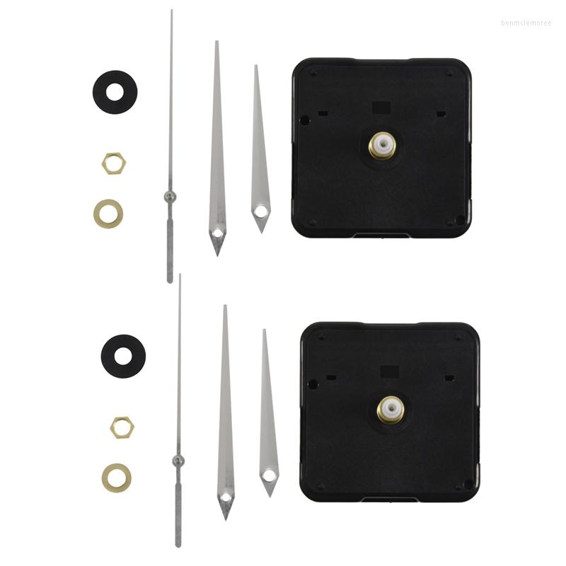 

Watch Repair Kits 2X DIY High Torque Clock Mechanism 3/ 10 Inch Maximum Dial Thickness 4/ 5 Total Shaft Length (White)