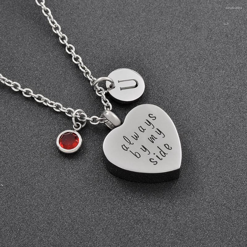 

Chains DIY Women Charm Elegant Design Stainless Steel Memorial Ash Keepsake Cremation Jewelry Pendant Necklace