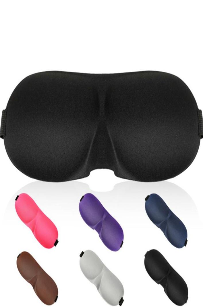 

3D Sleep Mask Padded Shade Cover Travel Relax Blindfolds Eye Cover Sleeping Mask Eye Care Beauty Tools RRA10603886115