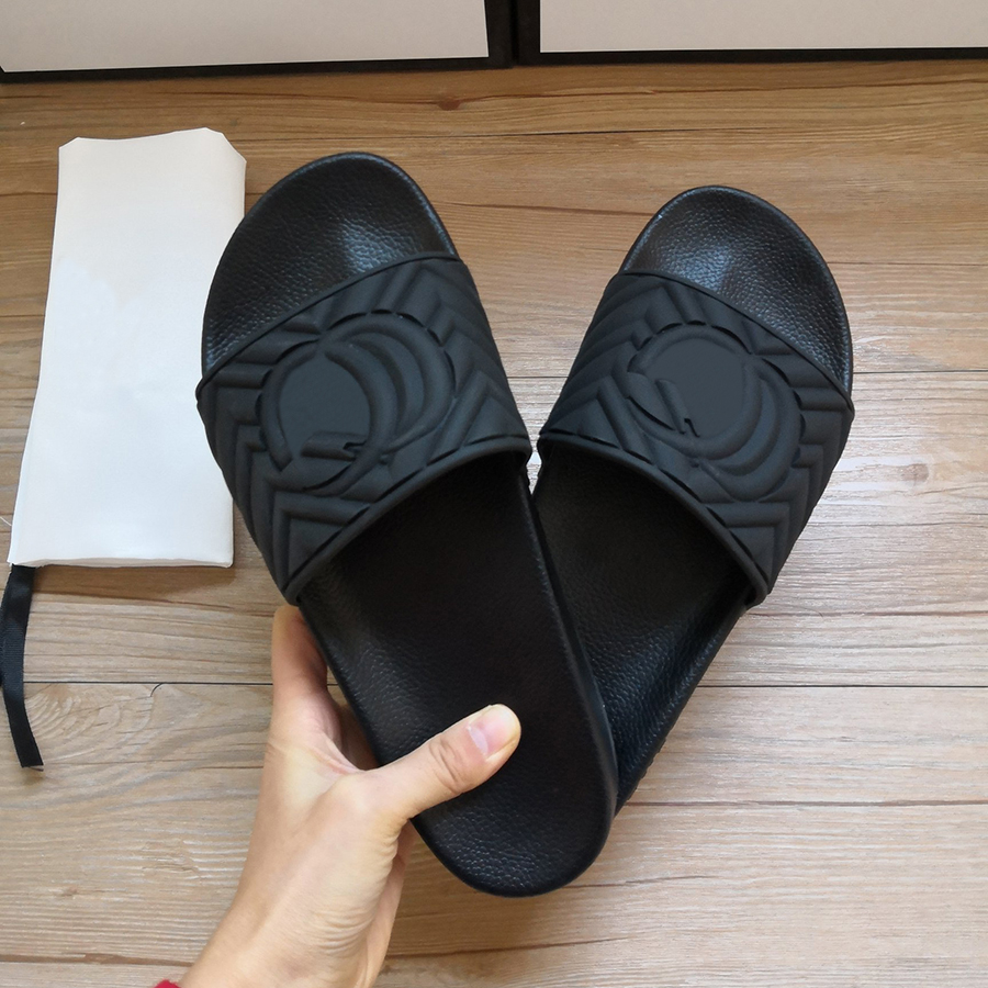

HOT MULE WATERFRONT Men Women Slide Sandals Designer Shoes Luxury Slide Summer Fashion Wide Flat Slippery Thick Sandals Slipper Flip Flops 35-46