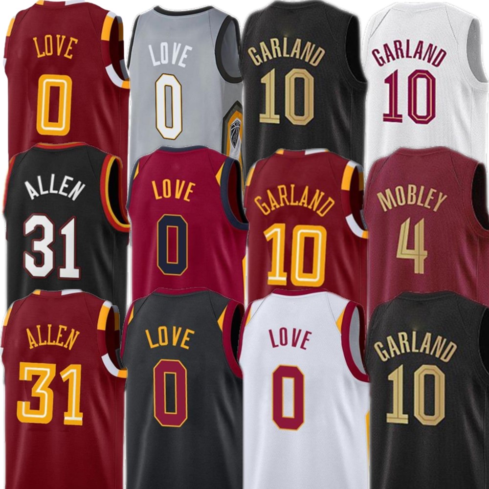 

Basketball Jerseys 4 Evan Mobley 10 Darius Garland 31 Jarrett Allen Donovan 45 Mitchell 0 Kevin Love LeVert Osman Rubio 22-23 New Season Jersey, As shown in the picture