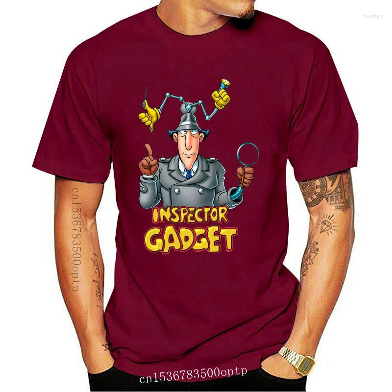 

Men's T Shirts Cartoon: Inspector Gadget V1 Serial Tv 1982 Shirt All Sizes Tee O-Neck Tops Male Fashion For Men Short Homme Suit, Yellowmen