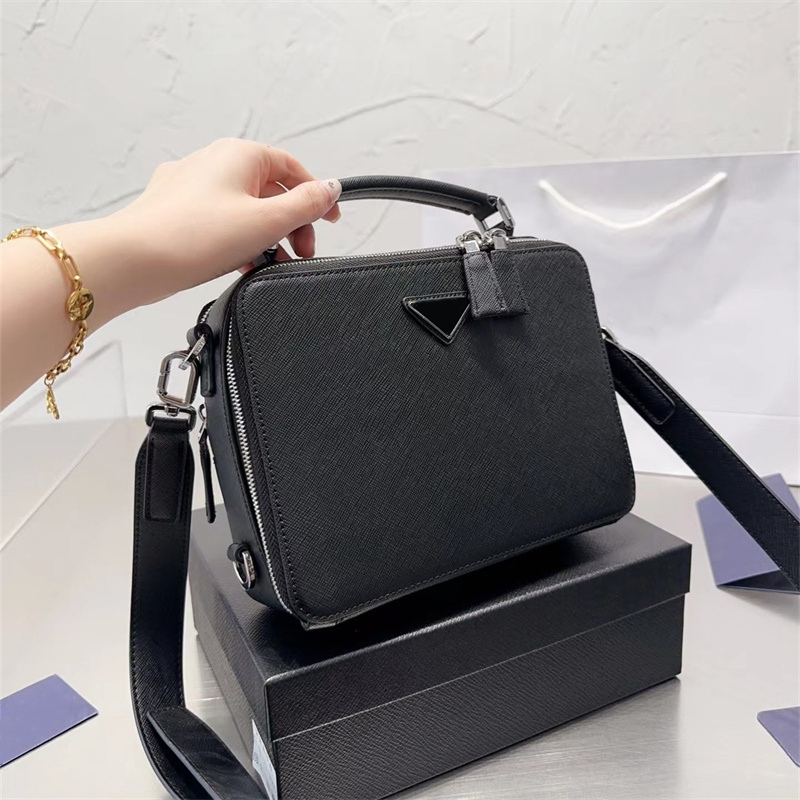 

2023 mens designer bag crossbody bag Men Leather Camera Messenger Bags handbag luxurys handbags fashion shoulder flaps cross body 22cm 5A Quality, Blue(p l0g0)