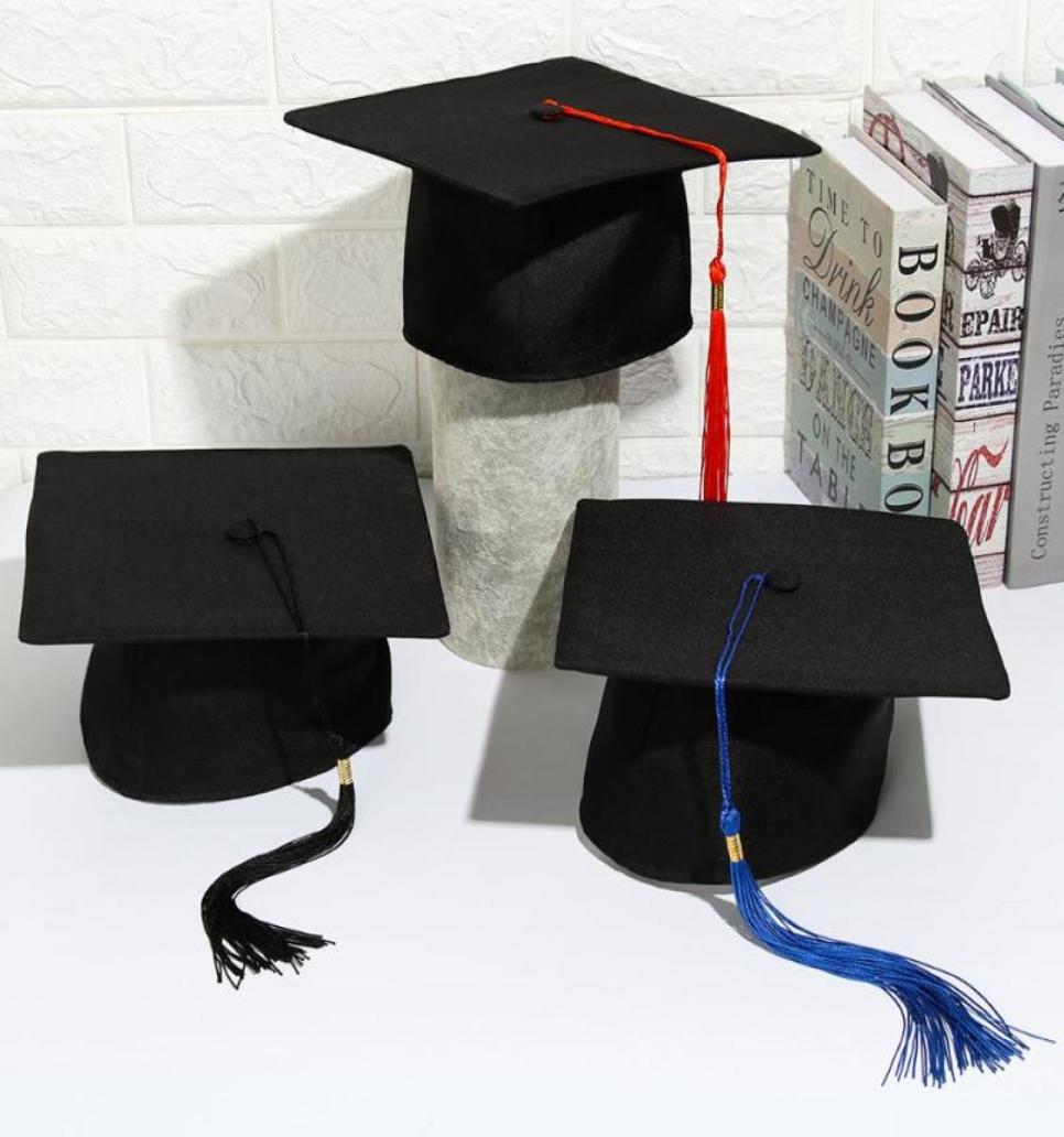 

Unisex Adult Academic Graduation Mortarboard Hat With Tassel Graduation Party Congrats Grad2876946, Red