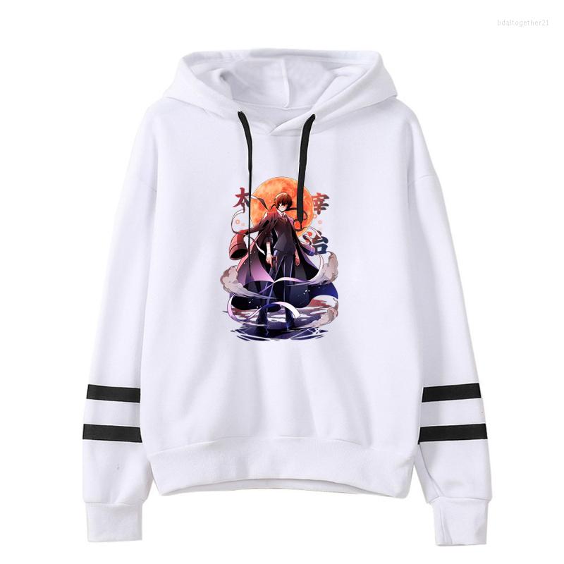 

Men's Hoodies Anime Hoodie Bungo Stray Dogs Chuuya Nakahara Pocket Autumn Winter Sweatshirt Men Women Fleece Keep Warm Pullover, Black