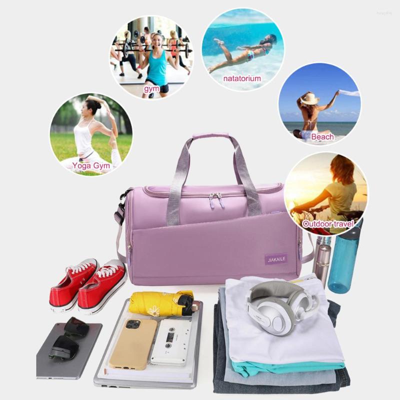 

Outdoor Bags Oxford Sports Backpack Waterproof Yoga With Shoe Compartment Multifunctional Wear-resistant For Football, Black color