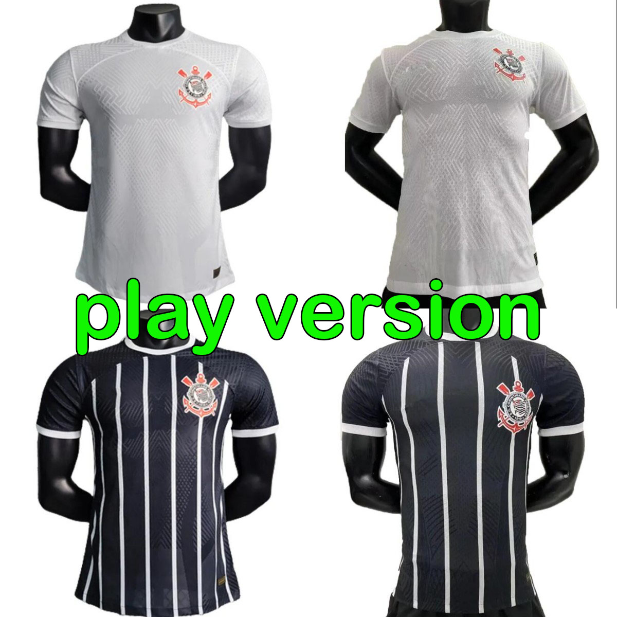 

Player version Corinthian Soccer Jerseys fans player version Camisa Maycon WILLIAN ROGER GUEDES GIL JO FAGNER AUGUSTO Giuliano Paulinho Joao Victor LUAN S-2XL, Black