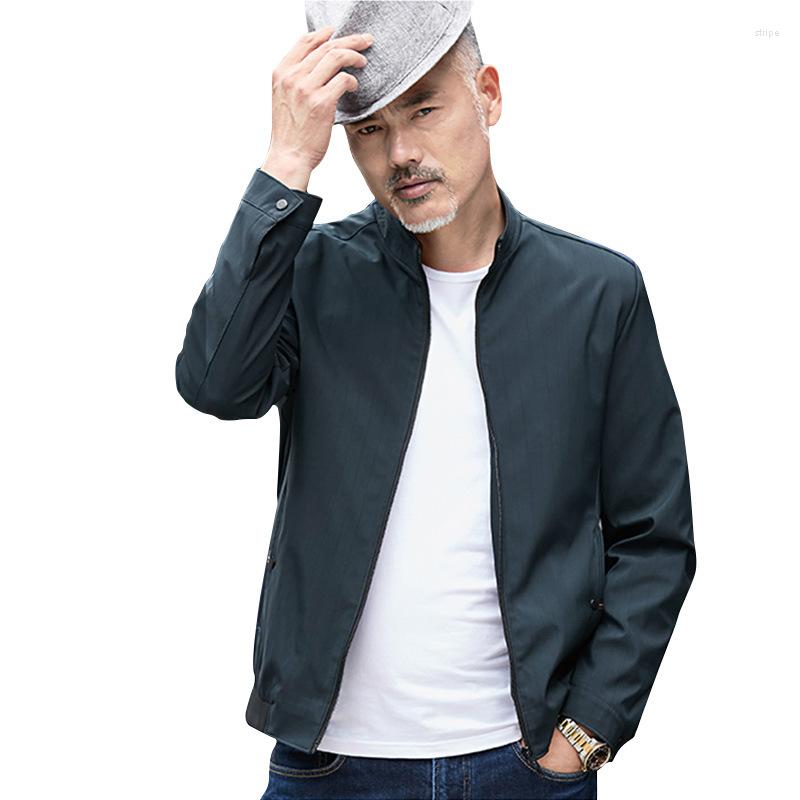 

Men's Jackets Mens Coats Bomber Jacket Spring Autumn Men's Zipper Coat 2023 Casual Plus Size Top Stand Collar Jaqueta Masculina Outfit, Photo color