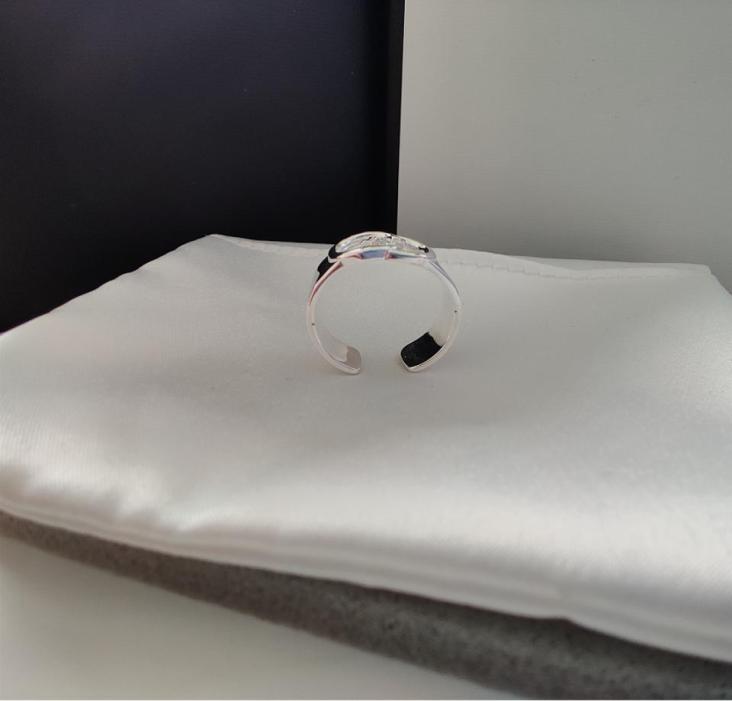 

Open Adjustable Ring for Woman and Man Ring High Quality 925 Sterling Silver Rings Fashion Ring Personality Simple Jewelry Supply1964864