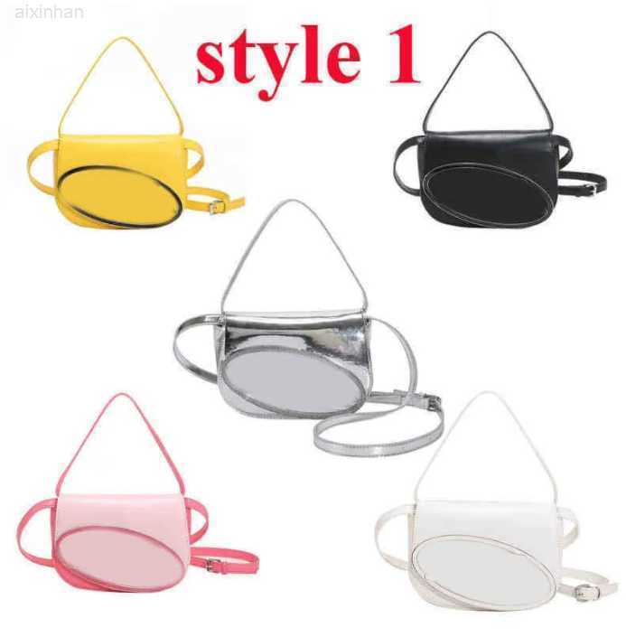 

Shoulder Bags Messenger Bag Women's Summer Niche Design Shoulder Jingle Bag Simple And Versatile Contrast Underarm Handbag 220614 1106, Inner without logo