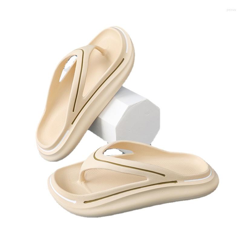 

Slippers Summer Thong Flip Flops Men Cloud Soft Home Platform Slipper Slides Thick Sole Sandals Beach Shoes Outdoor 2023, White